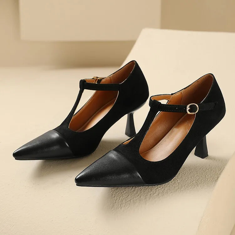 Anna-Berg | Leather Heels