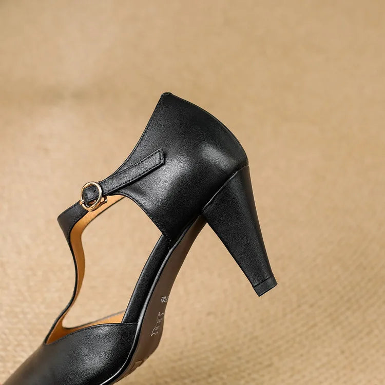 Anna-Berg | Genuine Leather Heels