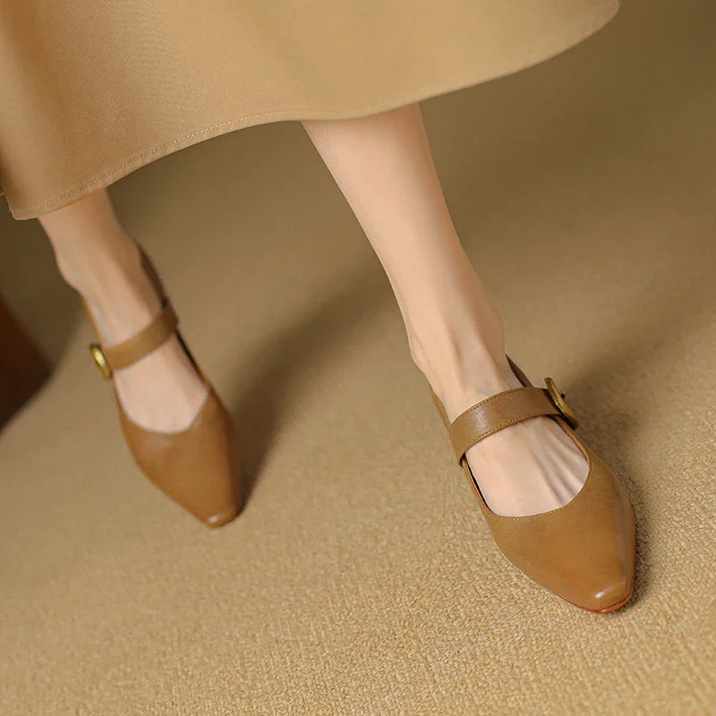Anna-Berg | Genuine Leather Heels