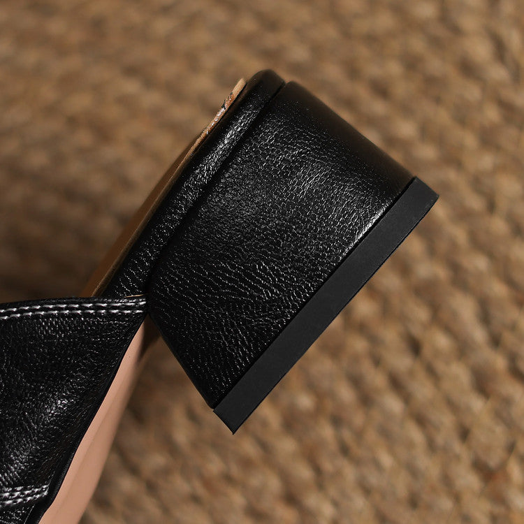 Anna-Berg | Genuine Leather Mules