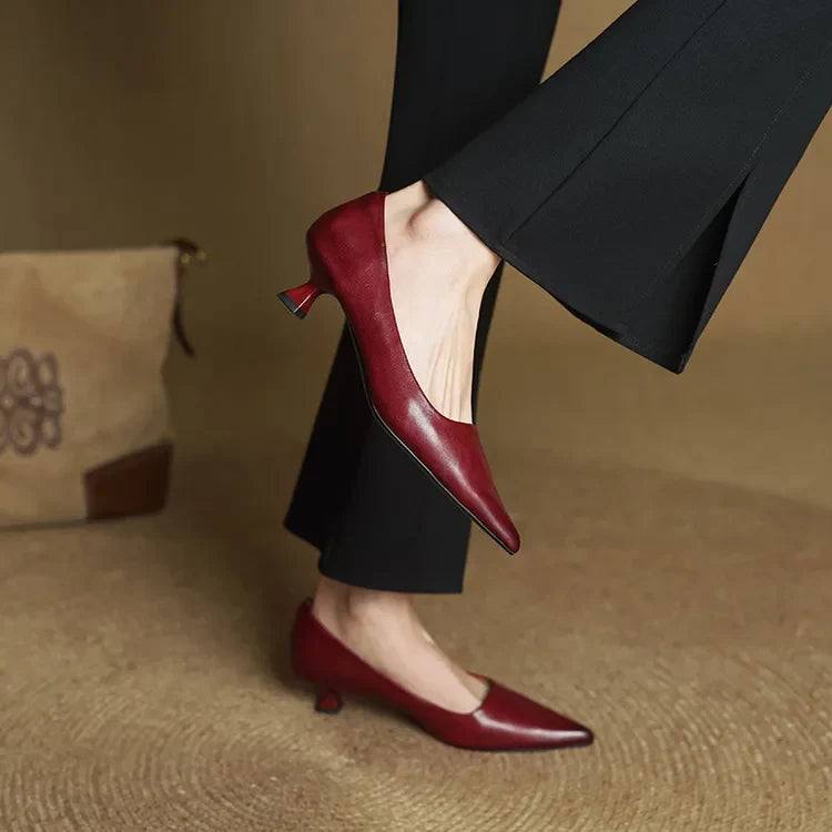 Anna-Berg | Genuine Leather Heels