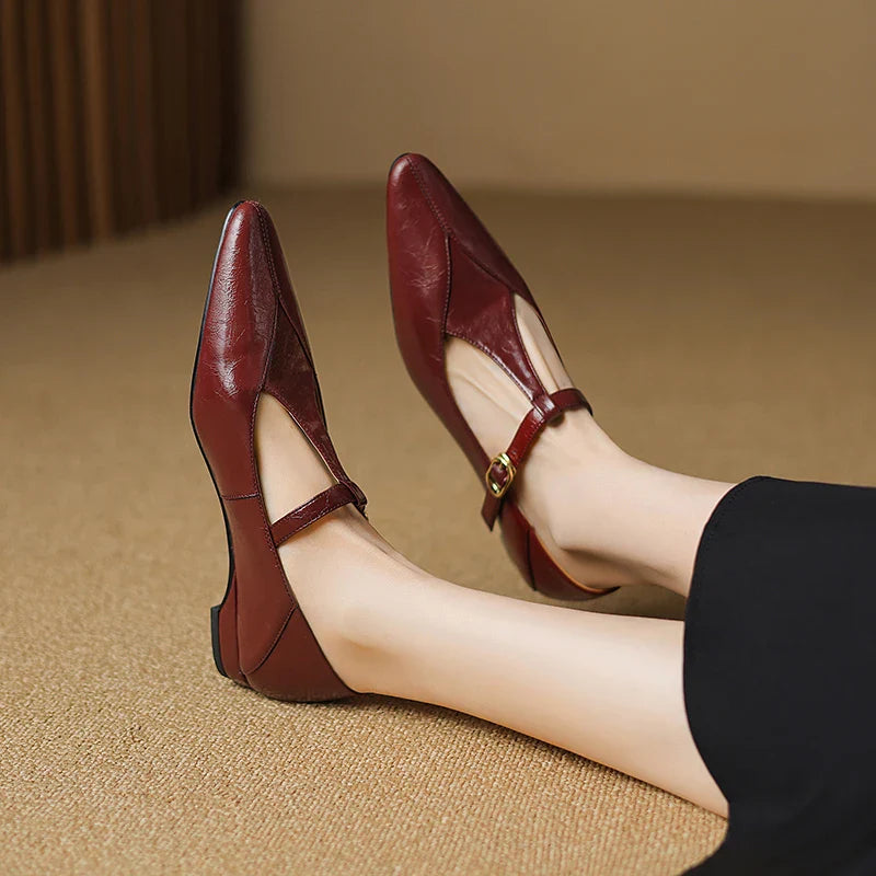 Anna-Berg | Genuine Leather Flats
