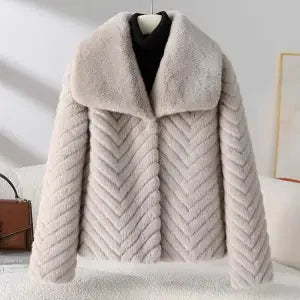Anna-Berg | Faux Mink Jacket