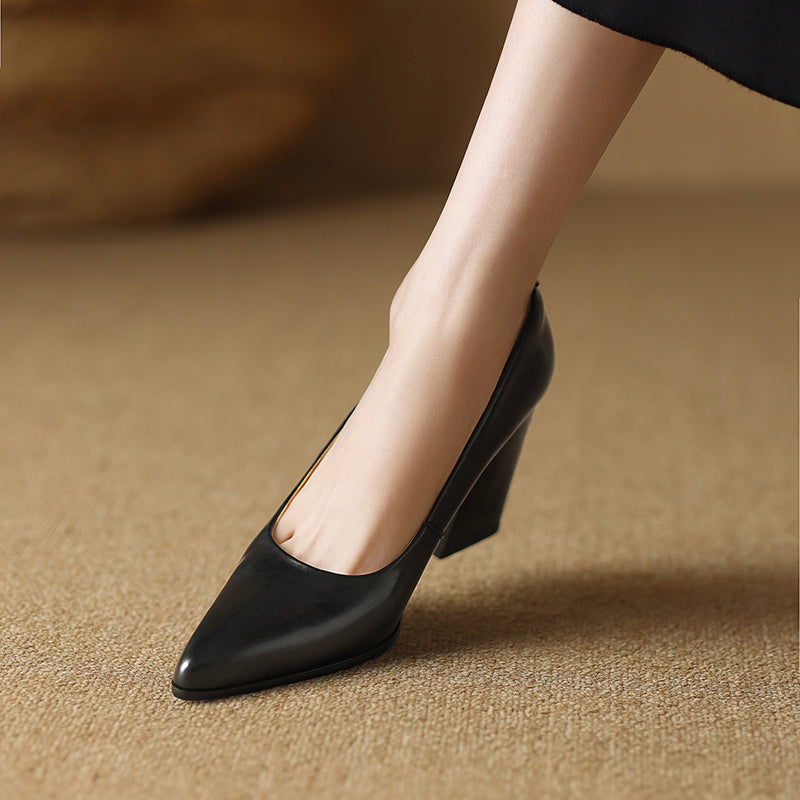 Anna-Berg | Genuine Leather Heels