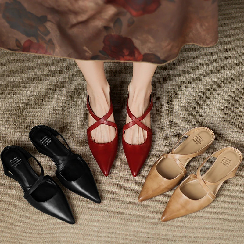 Anna-Berg | Genuine Leather Mules