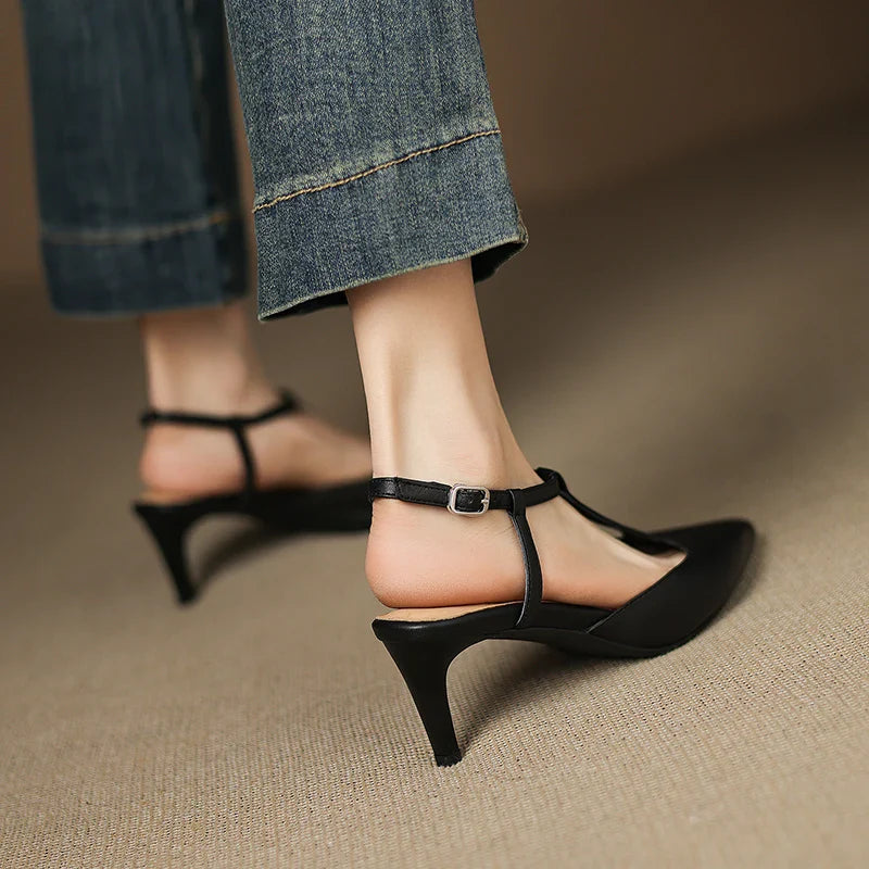Anna-Berg | Genuine Leather Heels