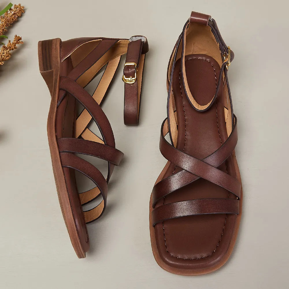 Anna-Berg | Orthopedic Leather Sandals