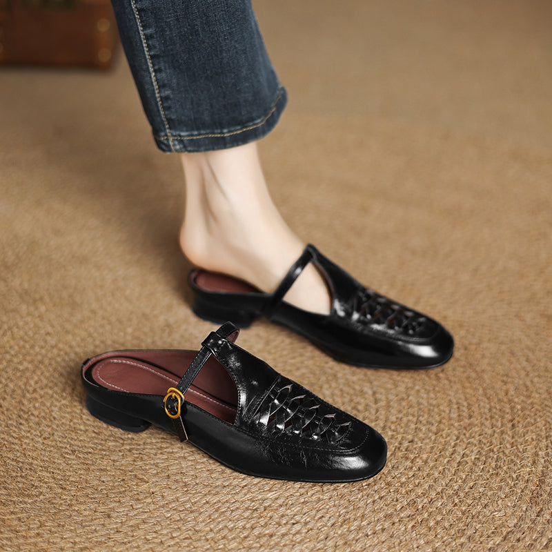 Anna-Berg | Genuine Leather Mules