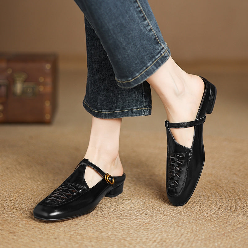 Anna-Berg | Genuine Leather Mules