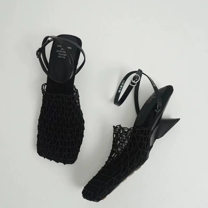 Anna-Berg | Heels, Mesh Weave
