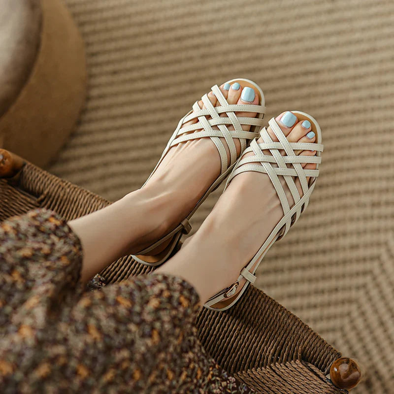 Anna-Berg | Boho Leather Sandals