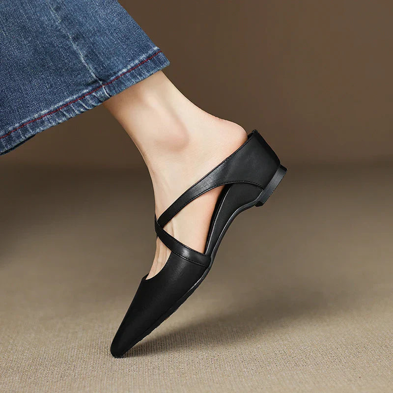 Anna-Berg | Leather Mules
