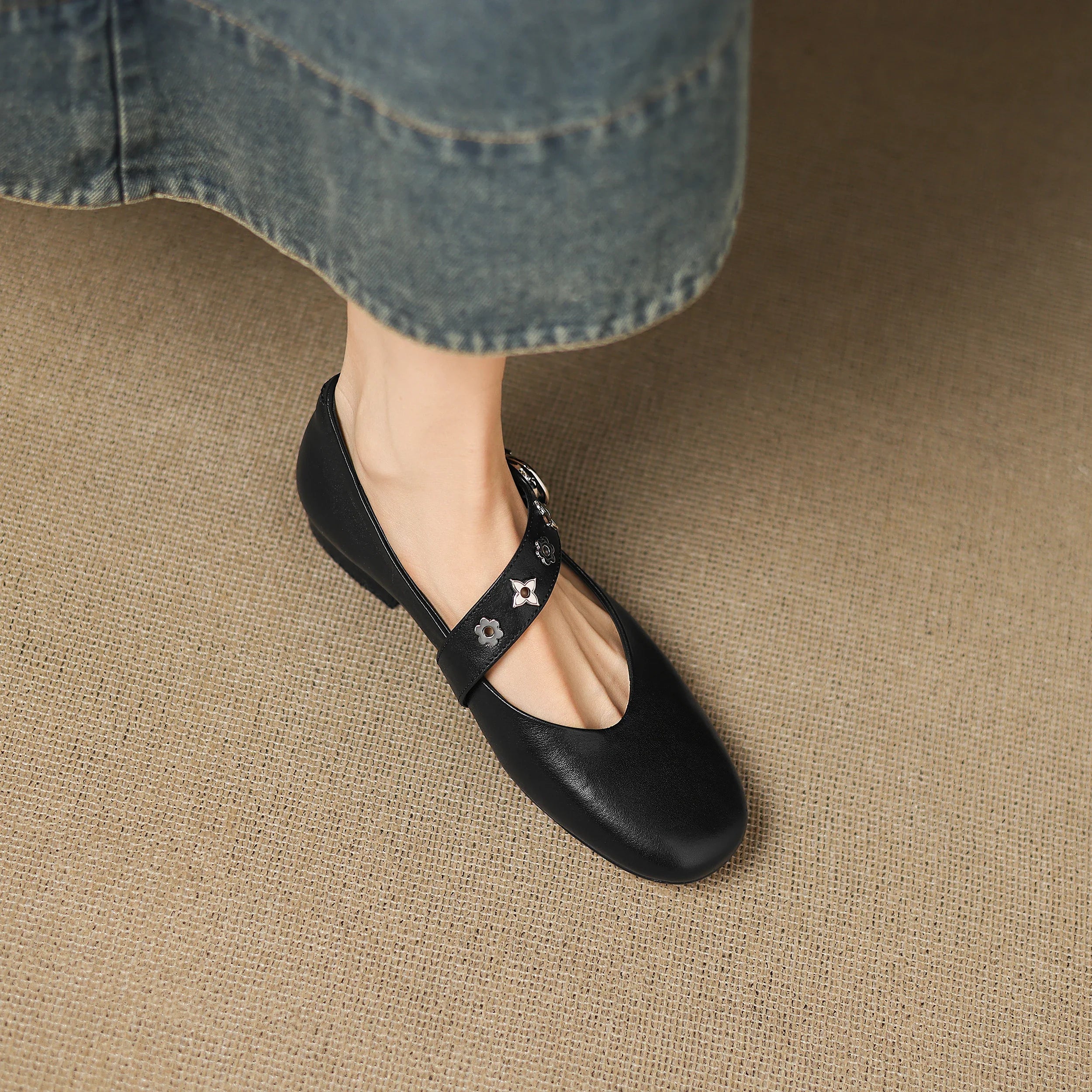 Anna-Berg | Genuine Leather Flats