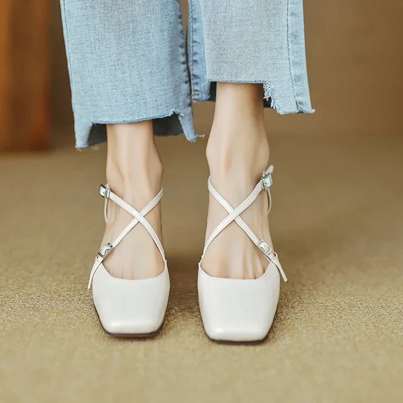 Anna-Berg | Genuine Leather Heels