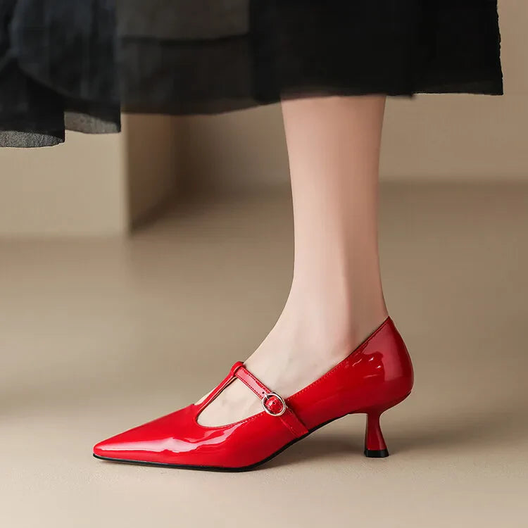 Anna-Berg | Leather Heels