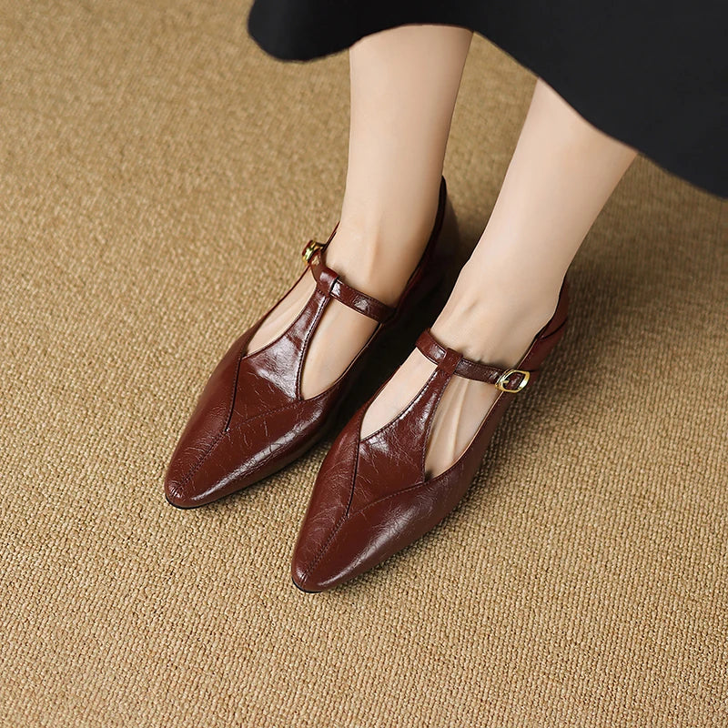 Anna-Berg | Genuine Leather Flats