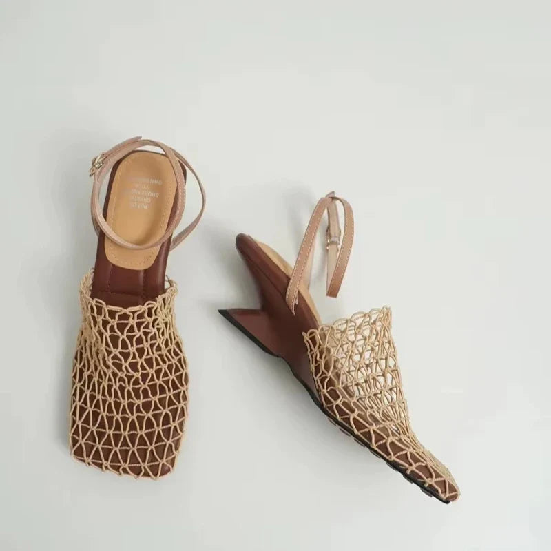 Anna-Berg | Heels, Mesh Weave