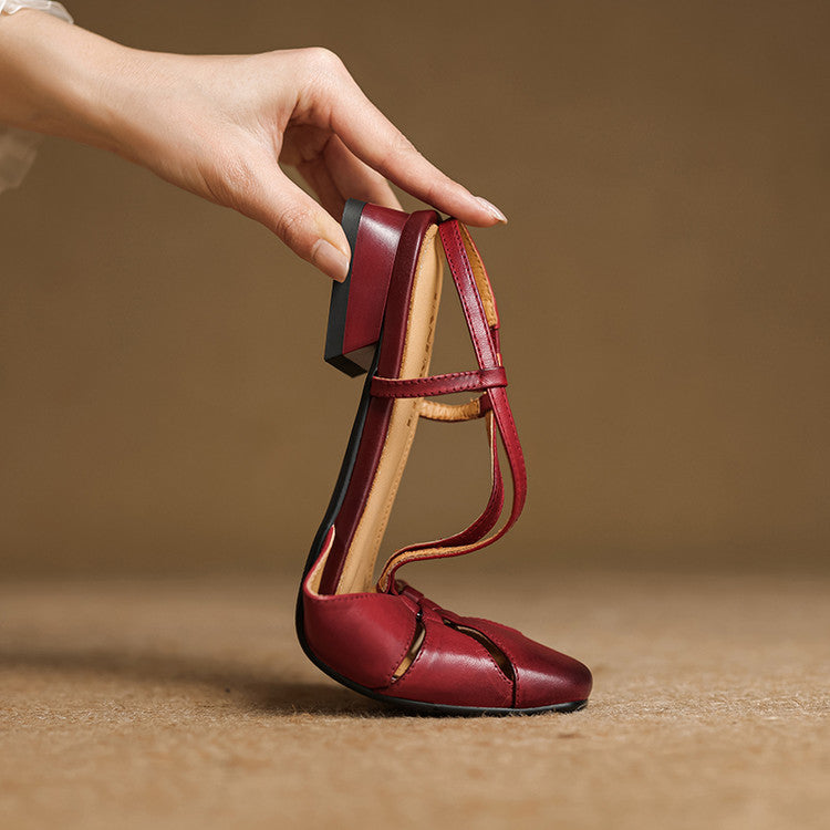 Anna-Berg | Genuine Leather Sandals