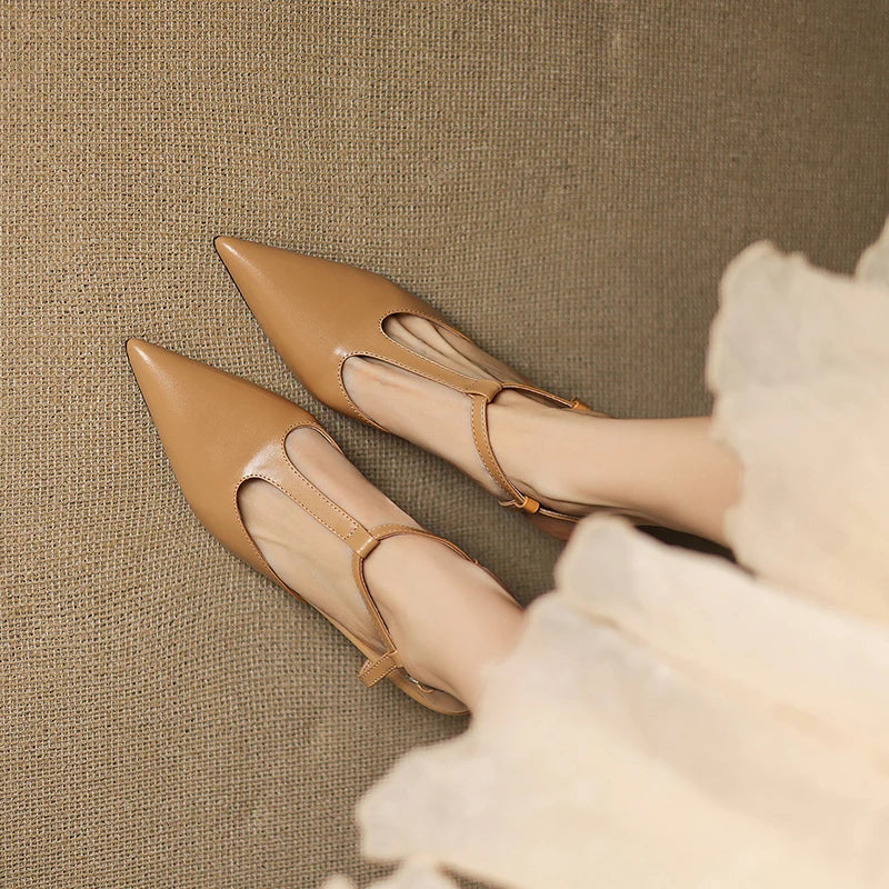 Anna-Berg | Genuine Leather Heels