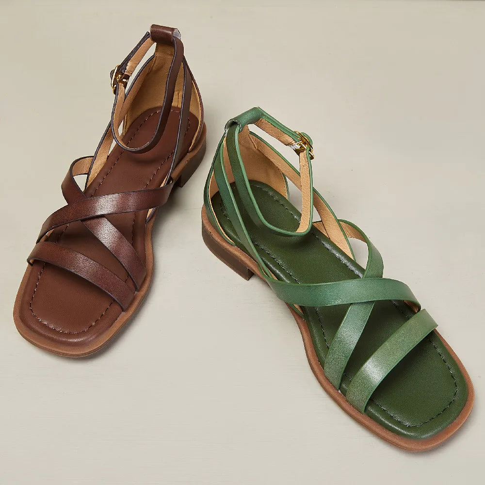 Anna-Berg | Orthopedic Leather Sandals