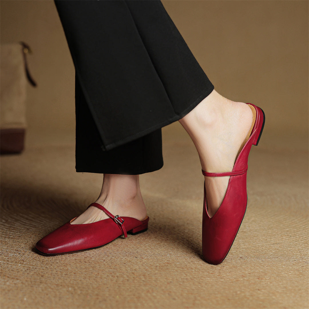Anna-Berg | Genuine Leather Mules