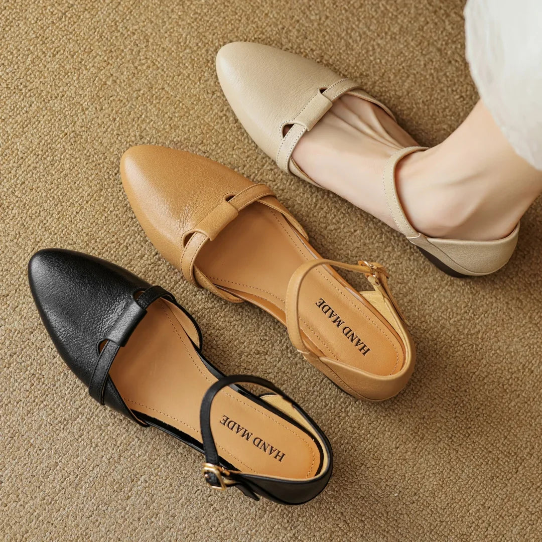 Anna-Berg | Genuine Leather Heels