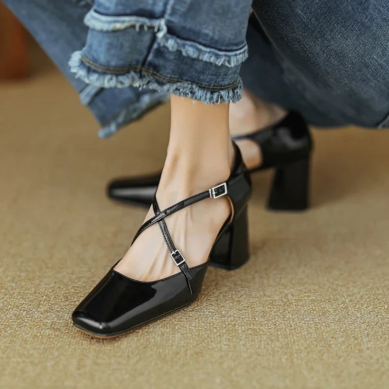 Anna-Berg | Genuine Leather Heels