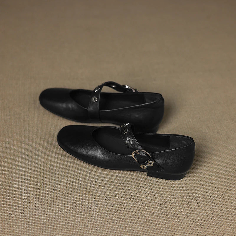 Anna-Berg | Genuine Leather Flats