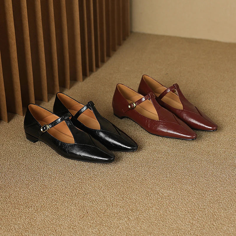 Anna-Berg | Genuine Leather Flats