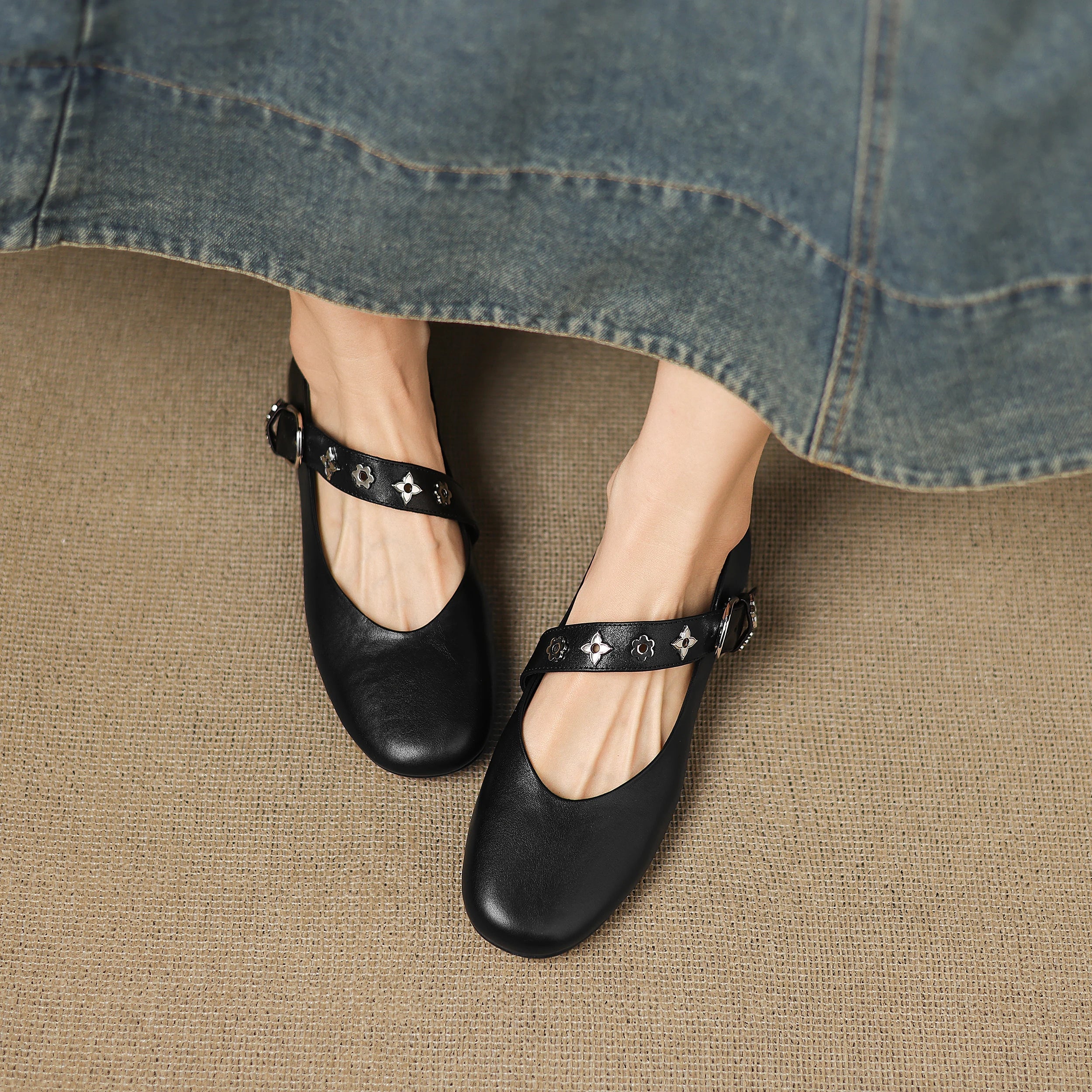 Anna-Berg | Genuine Leather Flats