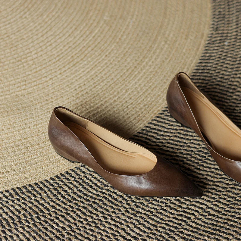 Anna-Berg | Genuine Leather Flats