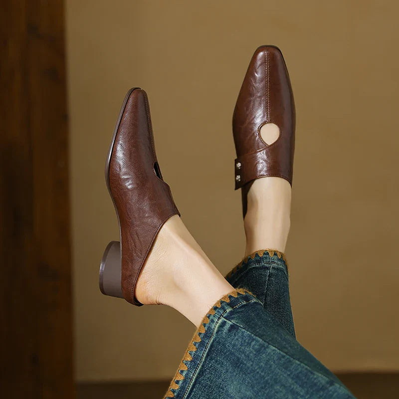 Anna-Berg | Genuine Leather Mules