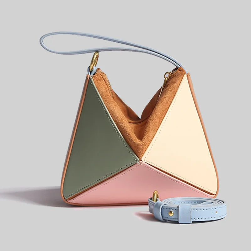Anna-Berg | Handbag, Women, Leather, Structured, Black, Elegant