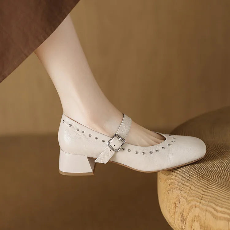 Anna-Berg | Genuine Leather Heels