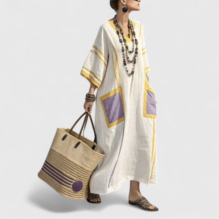 Anna-Berg | Elegant Bohemian Dress for Effortless Elegance