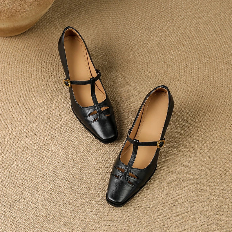 Anna-Berg | Genuine Leather Heels