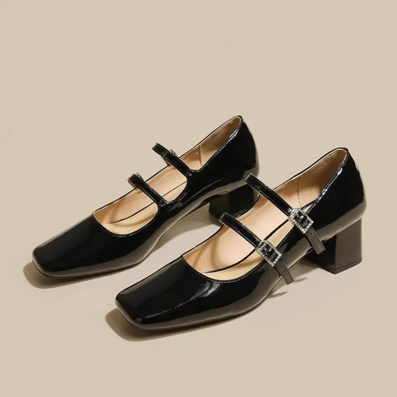 Anna-Berg | Heels in Leather with Pointed Toe