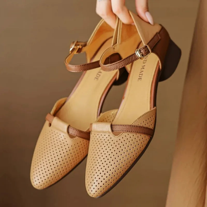 Anna-Berg | Genuine Leather Heels
