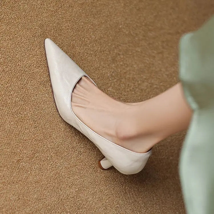 Anna-Berg | Genuine Leather Heels