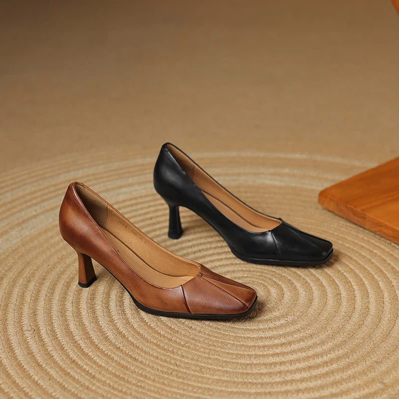 Anna-Berg | Genuine Leather Heels