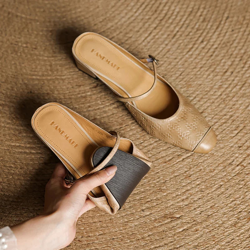 Anna-Berg | Genuine Leather Mules