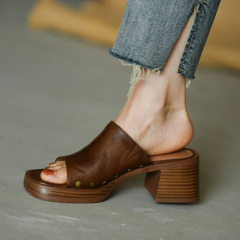 Anna-Berg | Leather Sandals