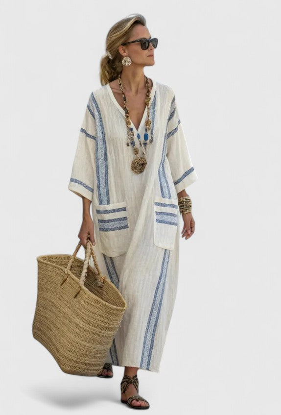 Anna-Berg | Elegant Maxi Dress in a Flattering Cut
