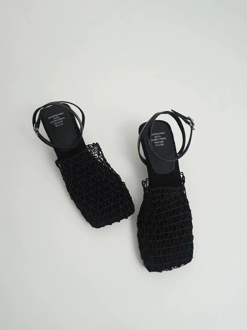 Anna-Berg | Heels, Mesh Weave