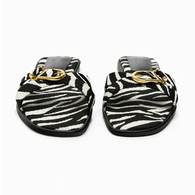 Anna-Berg | Slide Sandal, Italian Leather