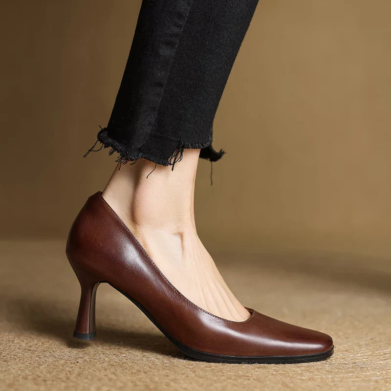 Anna-Berg | Genuine Leather Heels
