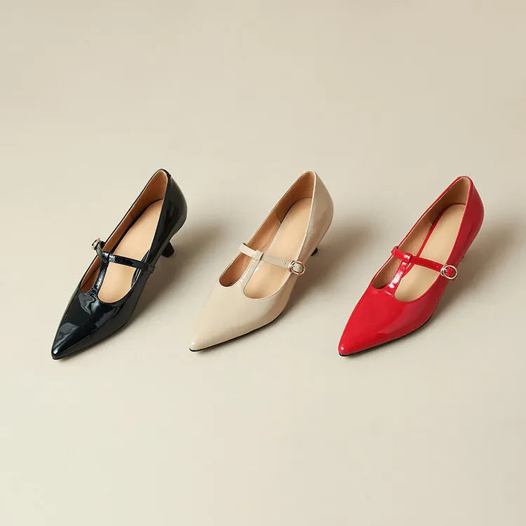 Anna-Berg | Leather Heels