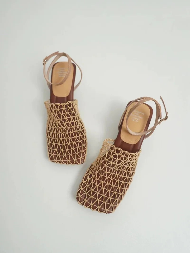 Anna-Berg | Heels, Mesh Weave