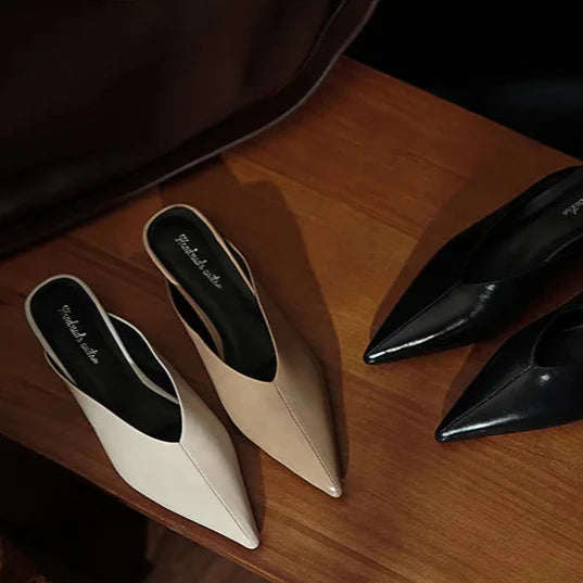 Anna-Berg | Leather Mules