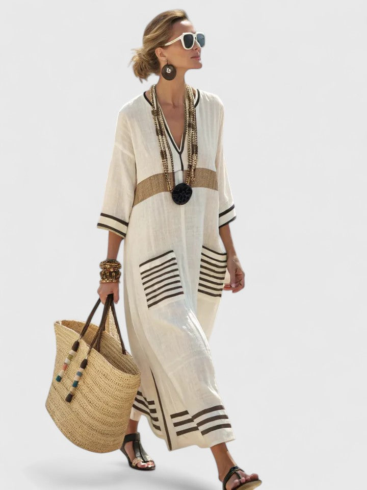 Anna-Berg | Elegant Maxi Dress in a Flattering Cut